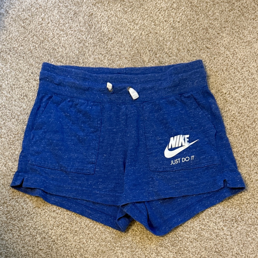 Nike Women's Athletic Shorts in Deep Blue